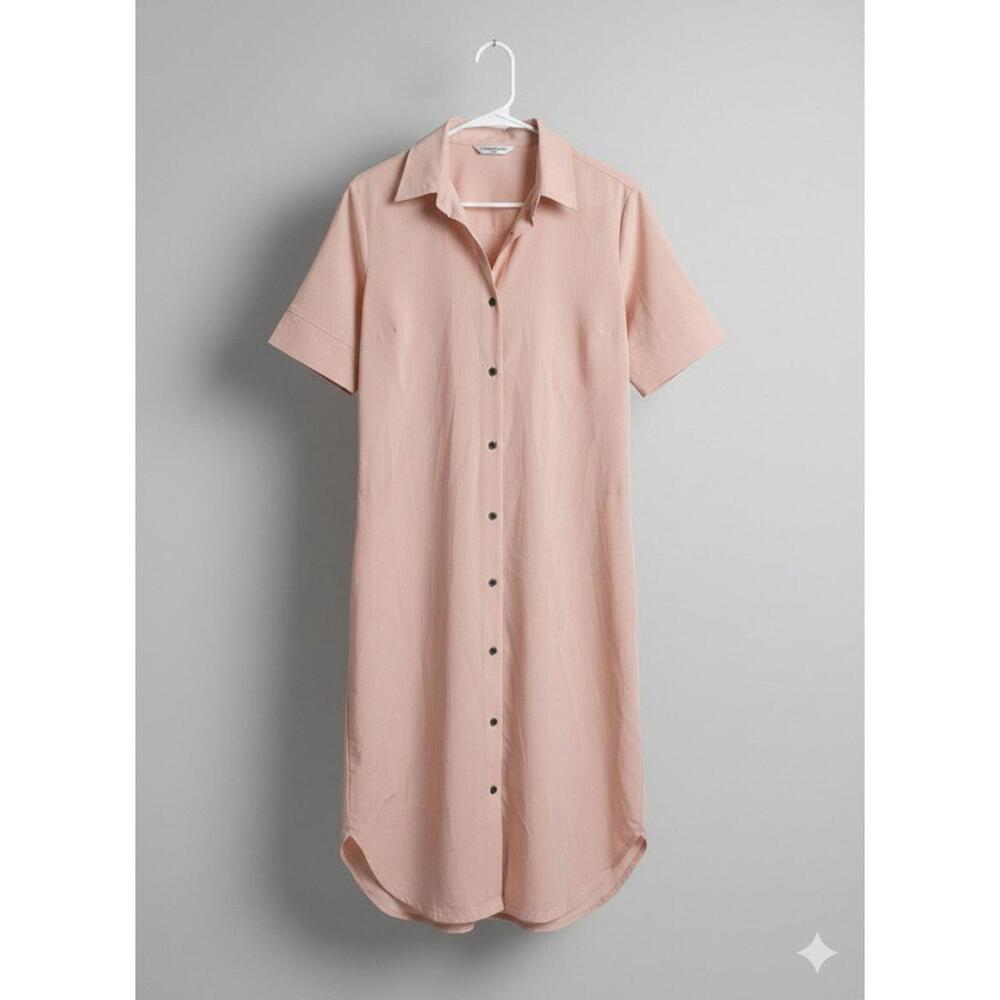 Columbia Women’s Athletic Quarter Sleeve Dress Button Up Dress Size XS EUC